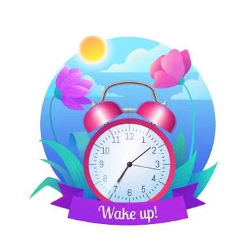 Wake up icon イラスト素材