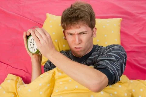 Wake up man Foto stock