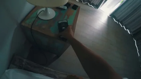 Wake up in the morning Video stock 75452178