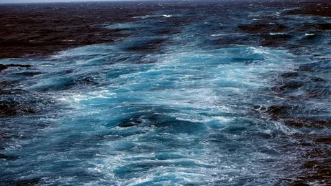 The wake of MS Amadea Video stock 117283577