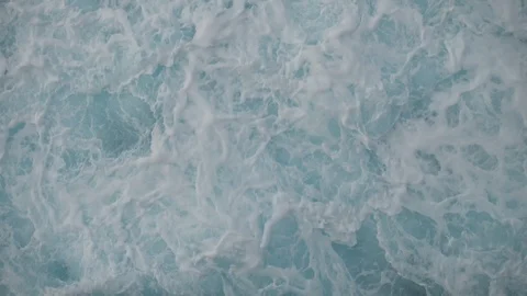 The wake of a ship Stock Footage 99224230