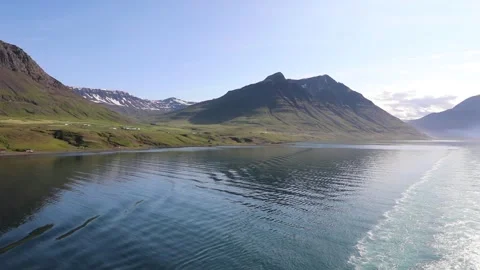 The wake of the ship Stock Footage 249742517