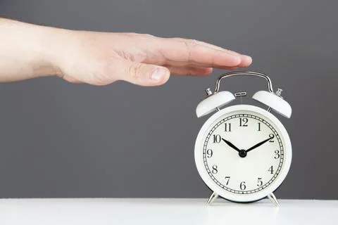 Wake up time background Foto stock