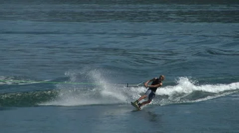 Wakeboard 22 e Stock Footage 12726245