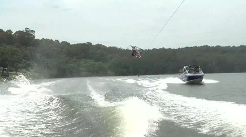 WAKEBOARD_BIG AIR Stock Footage 46754065