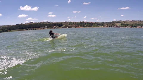 Wakeboarder Stock Footage 131418313