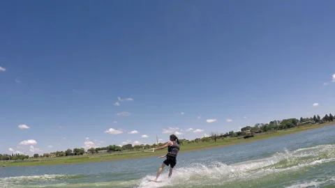 Wakeboarder Stock Footage 131419438