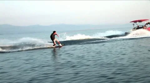 Wakeboarding Stock Footage 10920451