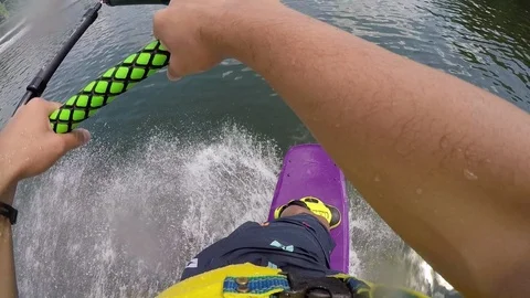 Wakeboarding Stock Footage 92147515