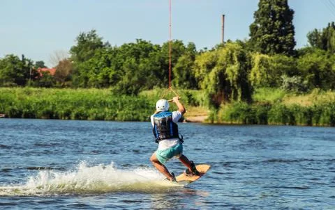 Wakeboarding Stock Photos