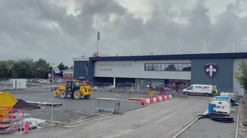 Wakefield Trinity New stadium Stock Footage 256358547