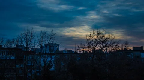 Waking Up in the City Stock Footage 51539326