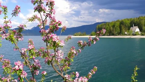 Walchensee - Bavaria - Germany. Stock Footage 309778184