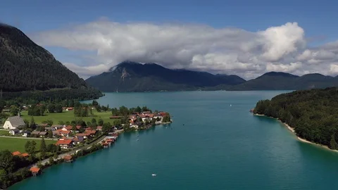 Walchensee Stock Footage 113514783