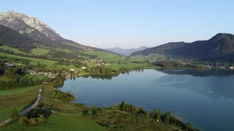 Walchsee, Austria 스톡 동영상 142978341