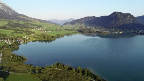 Walchsee, Austria 스톡 동영상 142979284