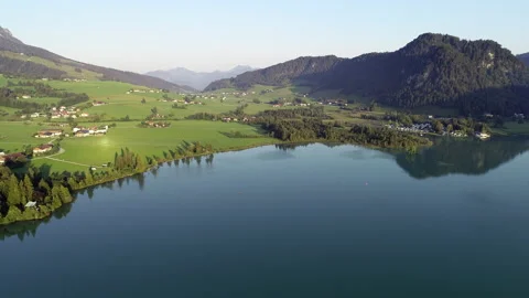 Walchsee, Austria 스톡 동영상 142979770
