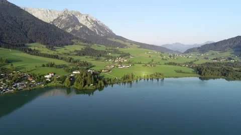 Walchsee, Austria 스톡 동영상 142980287
