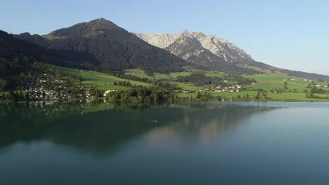 Walchsee, Austria 스톡 동영상 142982681