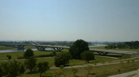 Waldschloesschenbruecke, Dresden Stockbeeldmateriaal 65309315