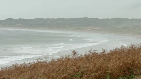 Wales' Beach Stock Footage 88341468