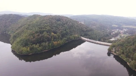 Wales Dam Stock Footage 122337149