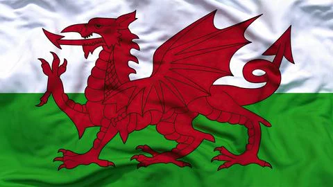 Wales flag Stock Photos
