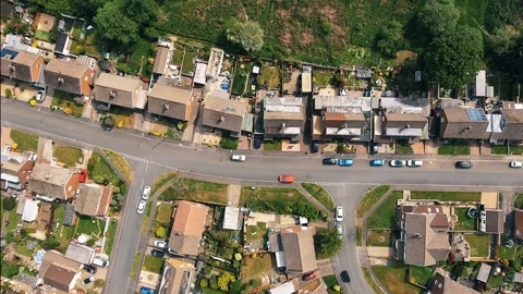 Wales small town Stock Footage 122333114