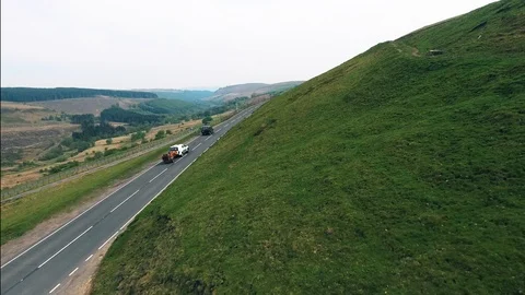 Wales small town Stock Footage 122333152