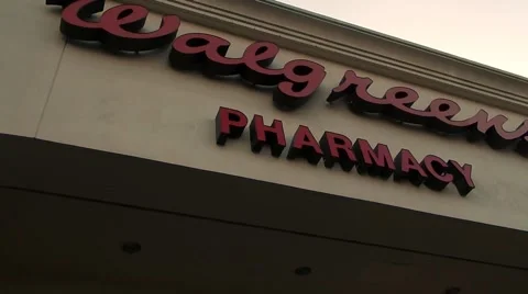 Walgreens pharmacy/drug store Stock-Footage 45300173