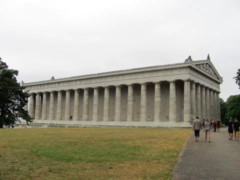 Walhalla memorial / temple - Germany Stock Photos