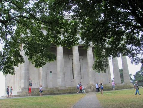 Walhalla memorial / temple - Germany Stock Photos