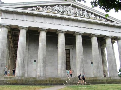 Walhalla memorial / temple - Germany Stock Photos