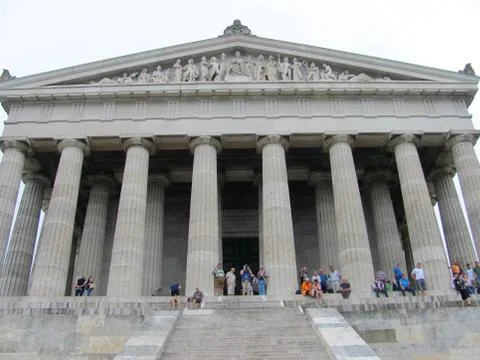 Walhalla memorial / temple - Germany Stock Photos