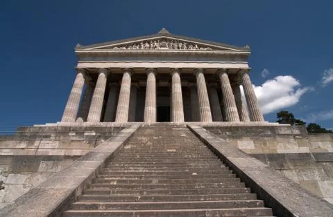 Walhalla temple Fotos Stock