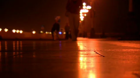 The walk 1 Stock Footage 271191