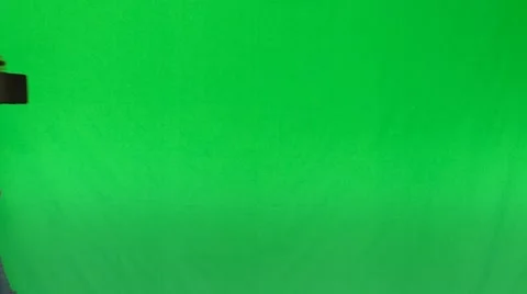 Walk with 3D VR glasses with green screen Stock Footage 61249697