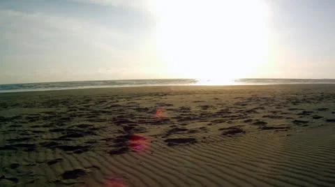 Walk along beach Stock Footage 22475832