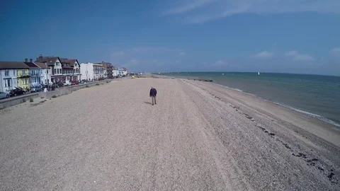 Walk on the beach Stock Footage 71038631