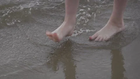 Walk on the beach Stock Footage 150402675