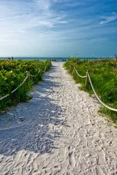 Walk to the Beach Stock Photos