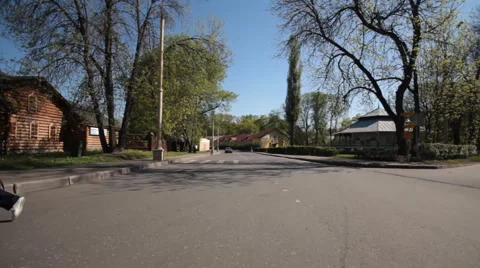 Walk on the bicycle Stock Footage 5454866