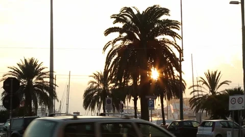 Walk in Cagliari Video stock 131339631