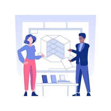 Walk-in closet plan isolated concept vector illustration. Ilustración de archivo