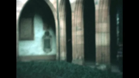 A walk in the corridor Stock Footage 274193969