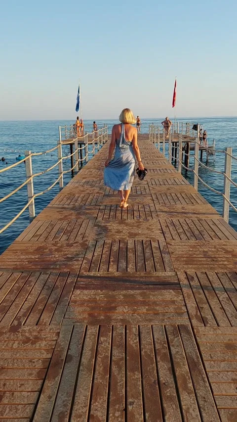Walk on the Dock Short Video Video stock 251818767