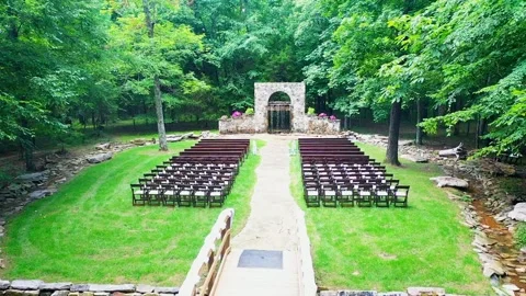 Walk Down Aisle-1 Stock Footage 156864441