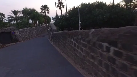 Walk Down to the Water Stock Footage 77233193