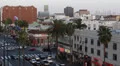Walk of Fame, Crowds People Walking, Hollywood Boulevard, Sign, Cars Passing, LA HD Footage