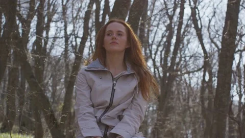 Walk in forest Video stock 138167572